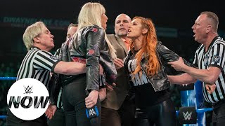 Charlotte Flair doesnt care about WrestleMania match backlash WWE Now [upl. by Nickola]