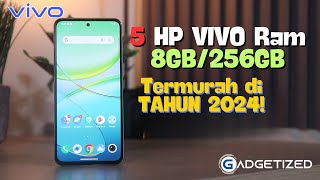 Spesifikasi Mumpuni Harga Bersahabat  5 HP VIVO RAM 8GB256GB Termurah di Tahun 2024 [upl. by Adlog]