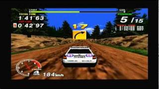 Sega Rally Championship PS2 [upl. by Akemat]