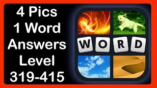 4 Pics 1 Word  Level 319415  Answers  Walkthrough [upl. by Wiersma398]