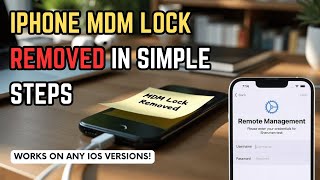 iPhone MDM Lock Removed in Simple Steps [upl. by Leigh]