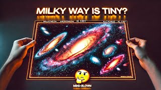 Milky Way is Tiny 🤯 Compared to These Giants [upl. by Bernelle]