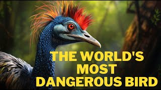 Cassowary The Worlds Most Dangerous Bird [upl. by Kipton166]