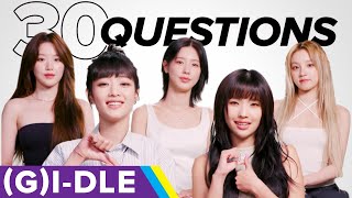 GIDLE Answers 30 Questions As Quickly As Possible [upl. by Yeleak]