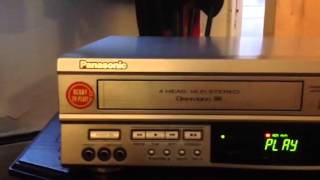 Panasonic vcr dvd combo [upl. by Cathyleen399]