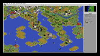 Civ2  WW2 Scenario nuclear war E20 [upl. by Leanard]