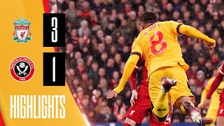 Liverpool 31 Sheffield United  Premier League highlights [upl. by Libbna512]