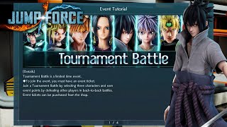 Jump Force TOURNAMENT BATTLE EVENT IS IT WORTH IT [upl. by Aiekal]