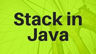 10 Stack Implementation using Java Part 1  Push Pop Peek Methods [upl. by Chiquita852]