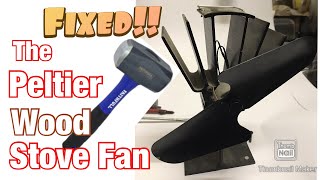 Fixing the Peltier Wood Stove Fan [upl. by Nevram]