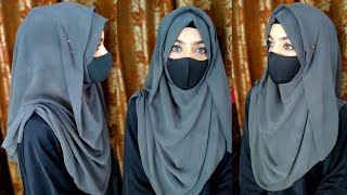 Easiest Summer Hijab Style  Summer Hijab Look  Hijab Tutorial [upl. by Asabi]