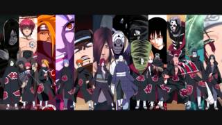 Naruto Shippuden The Akatsuki themes [upl. by Nwahsit403]