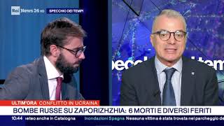 Filippo Scerra ospite a quotSpecchio dei Tempiquot Rainews24 05112024 [upl. by Leipzig]