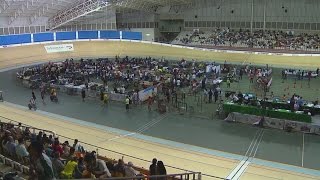 Womens Keirin Final 2014 Track Cycling World Cup  Guadalajara Mexico [upl. by Divod]