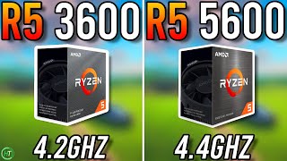 Ryzen 5 3600 vs Ryzen 5 5600  Good Upgrade [upl. by Harbert]