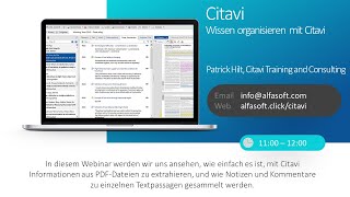 Citavi – Wissen organisieren mit Citavi 6 [upl. by Lezirg]