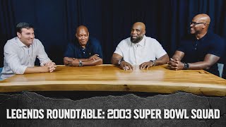 Panthers 2003 SUPER BOWL teammates get together for a Legends Roundtable  Carolina Panthers [upl. by Dadelos]