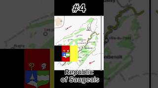 Top 5 BIGGEST MICRONATIONS geography animation loop map micronation antarctica [upl. by Ynnob]