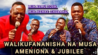 WALIKUFANANISHA NA MUSA  AMENIONA  JUBILEE Covered by Min EsauToshMin HenryTheBand [upl. by Lupiv]