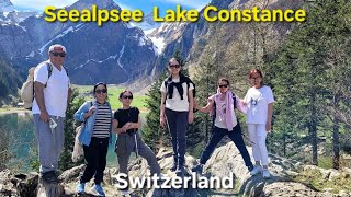 Alpstein hike to Seealpsee Lake Constance switzerland tibetanvlogger [upl. by Christiano301]