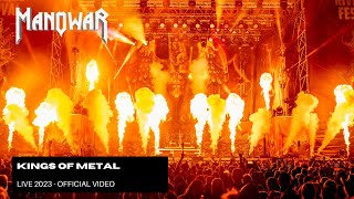 Kings Of Metal  MANOWAR Live 2023  Official Video [upl. by Boiney]