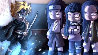 Hyuga clan React To Boruto Uzumaki  Gacha React [upl. by Enytsuj357]