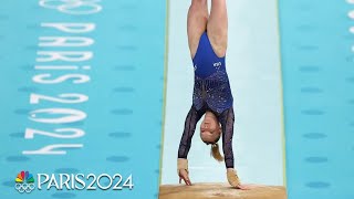 Jade Carey CONSISTENT and CONFIDENT with impressive vault final  Paris Olympics  NBC Sports [upl. by Ardeth408]