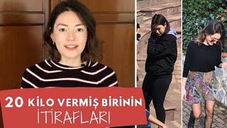 Kilo Vermek İsteyenler Bu Videoyu İzleyin  Nasıl 20 Kilo Verdim [upl. by Rider215]