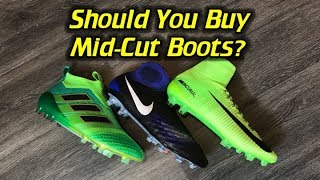 Pros amp Cons of MidCut Football BootsSoccer Cleats [upl. by Ahseinod]