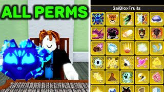 Trading All Permanent Fruits in 1 Video Blox Fruits [upl. by Ynavoj543]