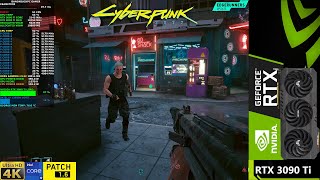 Cyberpunk 2077 Patch 16 Edgerunners Update 4K DLSS  RTX 3090 Ti  i9 12900K 52GHz [upl. by Aehtorod]