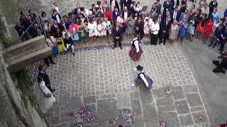 AURRESKU EN UNA BODA EN LA CIUDADELA DE PAMPLONA [upl. by Sclater59]