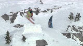 Backcountry skiing comp in France  Red Bull Linecatcher 2011 [upl. by Osterhus]