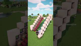 🤯 Escaleras automáticas en minecraft [upl. by Dredi]