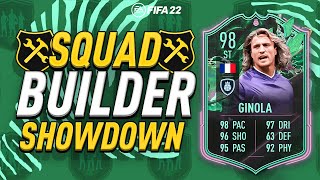 SQUAD BUILDER SHOWDOWN SHAPESHIFTER GINOLA FIFA 22 ULTIMATE TEAM [upl. by Estevan]