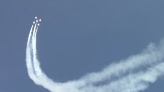 USAF Thunderbirds Cockpit Communications Millville NJ 2015 May 9 [upl. by Siduhey32]