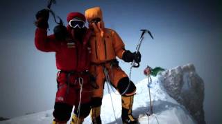 Gasherbrum II 8035mt  First Winter Ascent Ever  2nd February 2011 [upl. by Akerdnahs]