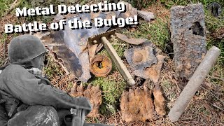 Metal Detecting  Ardennes Battle of the Bulge [upl. by Adnalay]