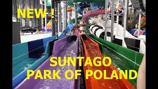 SUNTAGO PARK OF POLAND NEW LARGEST INDOOR WATER PARK IN EUROPE [upl. by Trevethick]