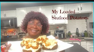 My Delicious Loaded Seafood Potatoes [upl. by Lenna]