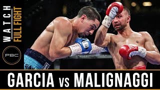 Garcia vs Malignaggi FULL FIGHT August 1 2015  PBC on ESPN [upl. by Hpesoy]