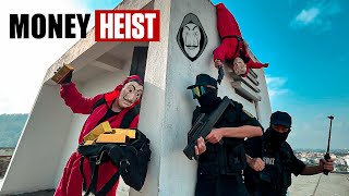 Parkour MONEY HEIST Season 4 ESCAPE from POLICE chase quotGOLD RUSHquot  FULL STORY ACTION POV [upl. by Attenehs]