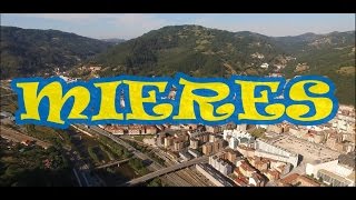 Mieres del Camino  Asturias  a vista de drone [upl. by Zannini131]