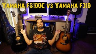 Ultimate Yamaha Guitars Review  Yamaha F310 VS Yamaha FS100C  Which one is better for you [upl. by Llib]