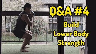 QampA Series 4  Building Lower Body Strength With Kettlebells [upl. by Adnohsirk80]