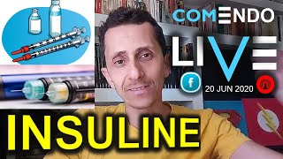 INSULINOTHÉRAPIE LIVE FACEBOOK  COMENDO [upl. by Randie]