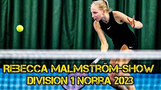 Rebecca Malmströmshow Division 1 Norra 2023 [upl. by Liagabba]