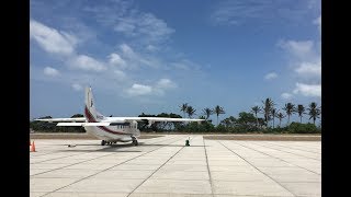 Review Amanpulo Lounge and Island Aviation Flight [upl. by Mazurek]