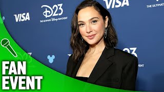 SNOW WHITE 2025  D23 EXPO 2024  Rachel Zegler amp Gal Gadot Interviews [upl. by Kletter377]