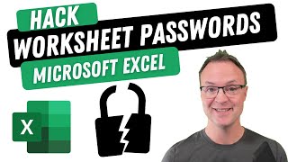 How to Hack Worksheet Passwords in Microsoft Excel [upl. by Joon746]